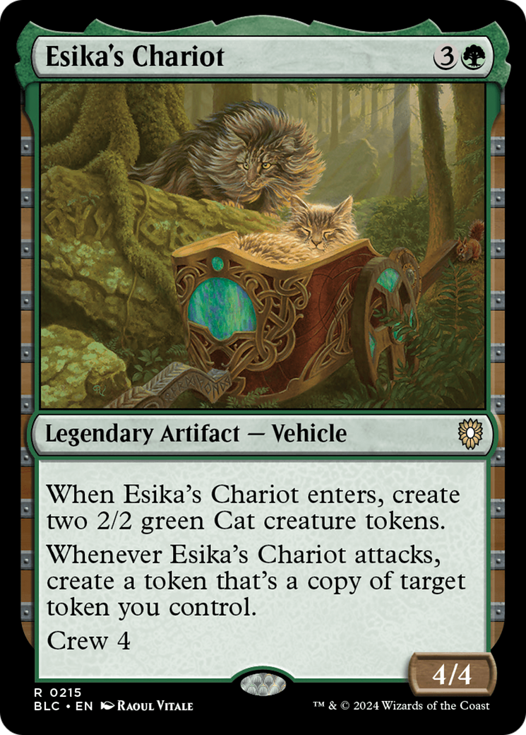 Esika's Chariot [Bloomburrow Commander] | GnG Games