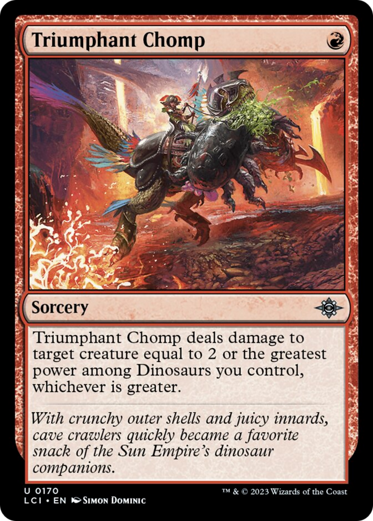 Triumphant Chomp [The Lost Caverns of Ixalan] | GnG Games