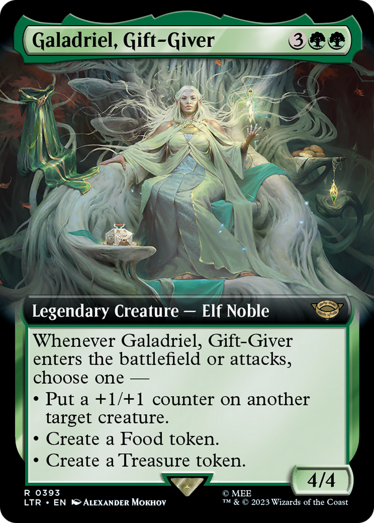 Galadriel, Gift-Giver (Extended Art) [The Lord of the Rings: Tales of Middle-Earth] | GnG Games