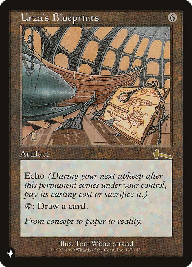 Urza's Blueprints [The List] | GnG Games