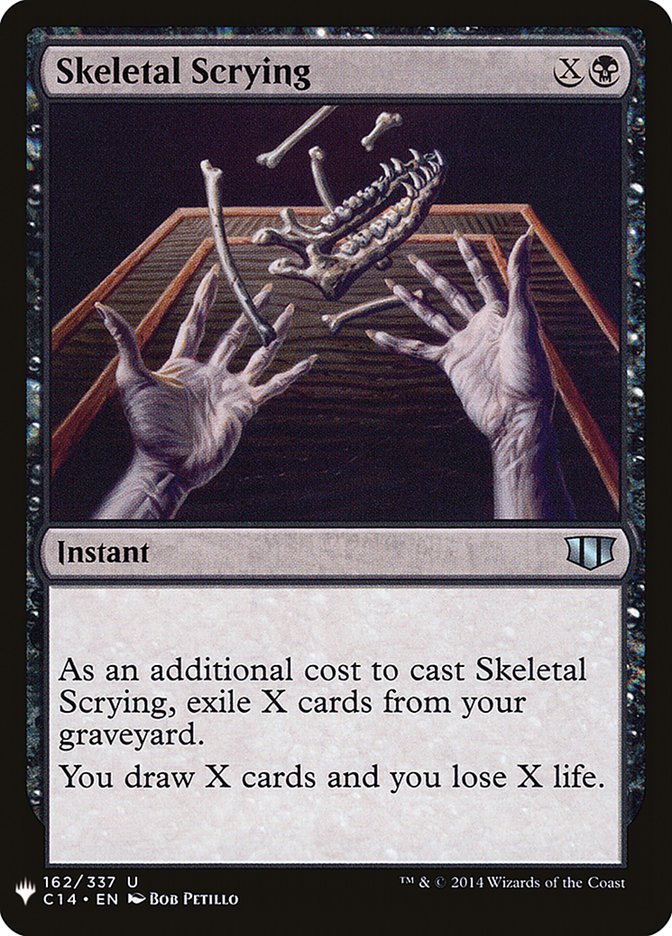 Skeletal Scrying [Mystery Booster] | GnG Games