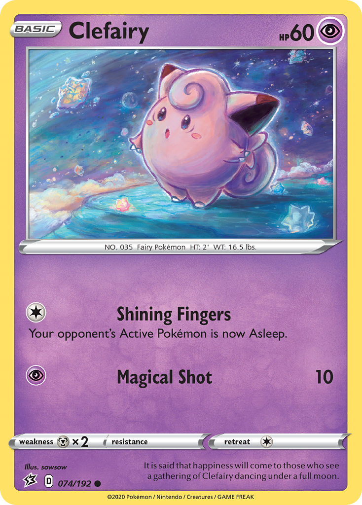 Clefairy (074/192) [Sword & Shield: Rebel Clash] | GnG Games