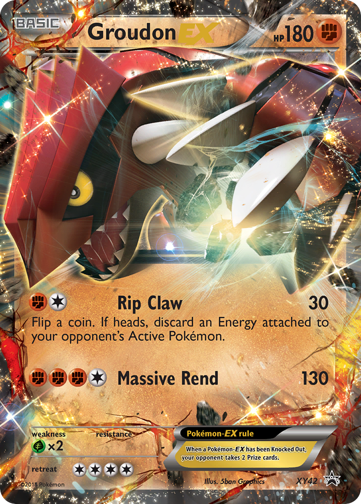 Groudon EX (XY42) [XY: Black Star Promos] | GnG Games