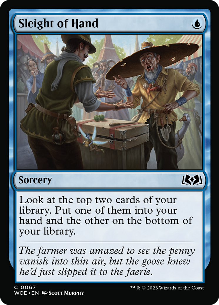Sleight of Hand [Wilds of Eldraine] | GnG Games