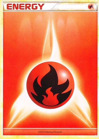 Fire Energy (2010 Unnumbered HGSS Style) [League & Championship Cards] | GnG Games