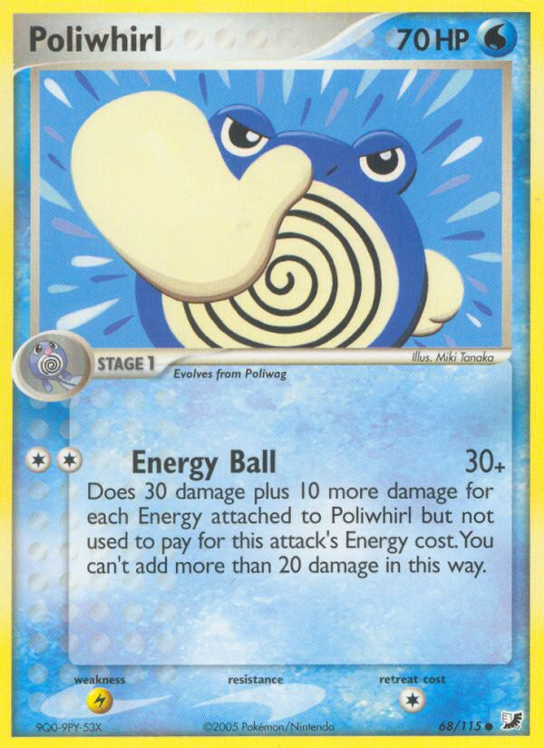 Poliwhirl (68/115) [EX: Unseen Forces] | GnG Games