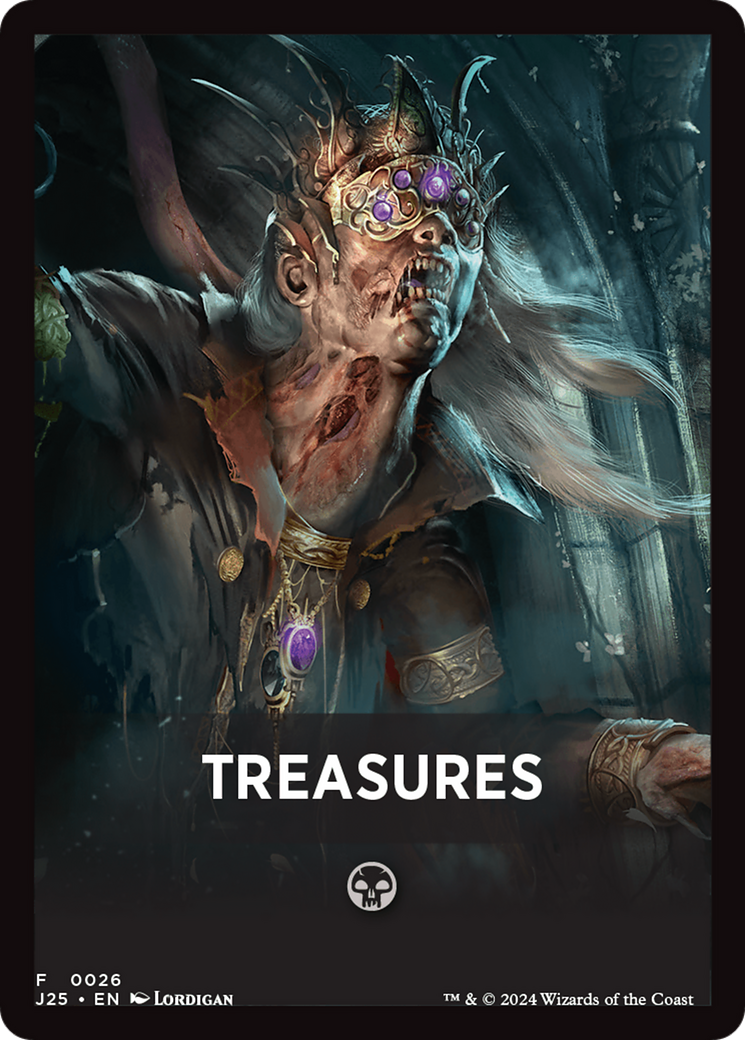 Treasures Theme Card [Foundations Jumpstart Front Cards] | GnG Games