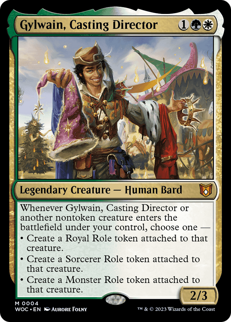 Gylwain, Casting Director [Wilds of Eldraine Commander] | GnG Games