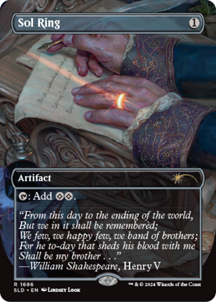 Sol Ring (1696) [Secret Lair: Sheldon's Spellbook] | GnG Games