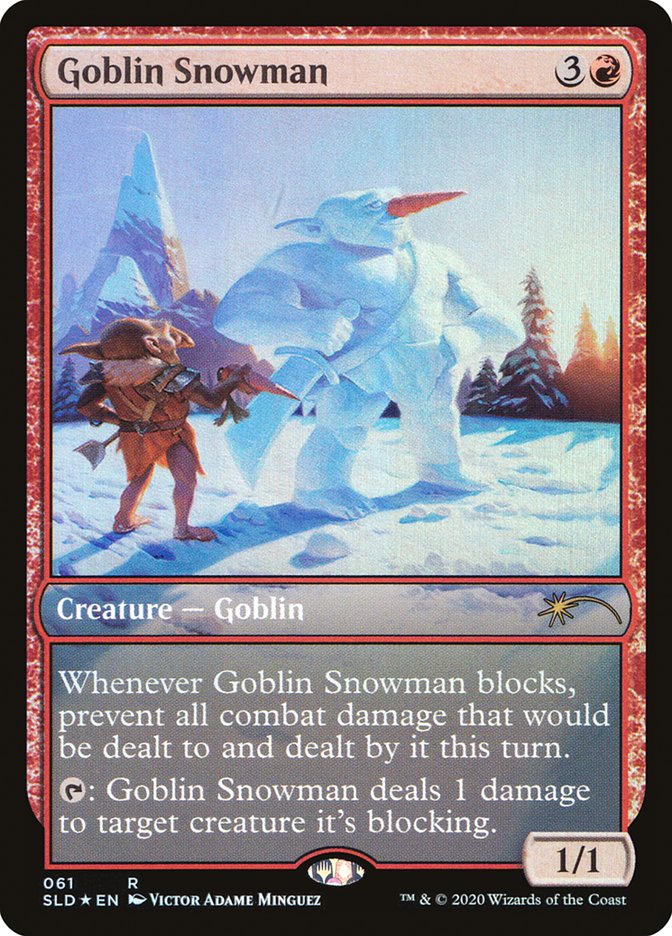 Goblin Snowman [Secret Lair Drop Series] | GnG Games