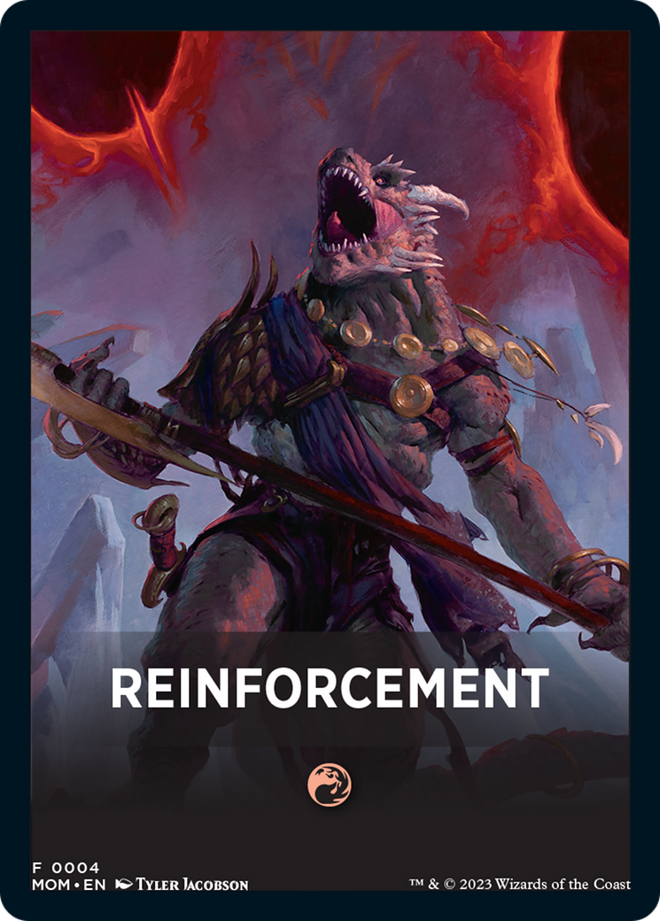 Reinforcement Theme Card [March of the Machine Tokens] | GnG Games