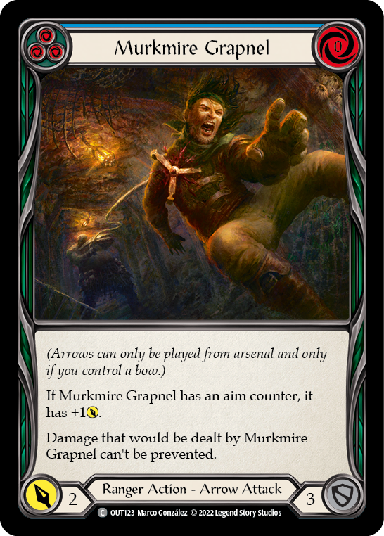 Murkmire Grapnel (Blue) [OUT123] (Outsiders) | GnG Games