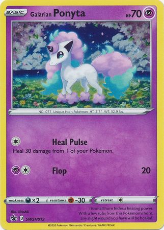 Galarian Ponyta (SWSH013) [Sword & Shield: Black Star Promos] | GnG Games