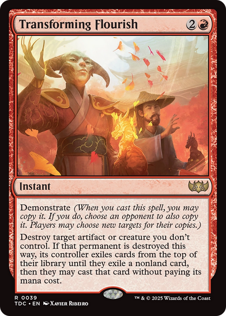 Transforming Flourish [Tarkir: Dragonstorm Commander] | GnG Games