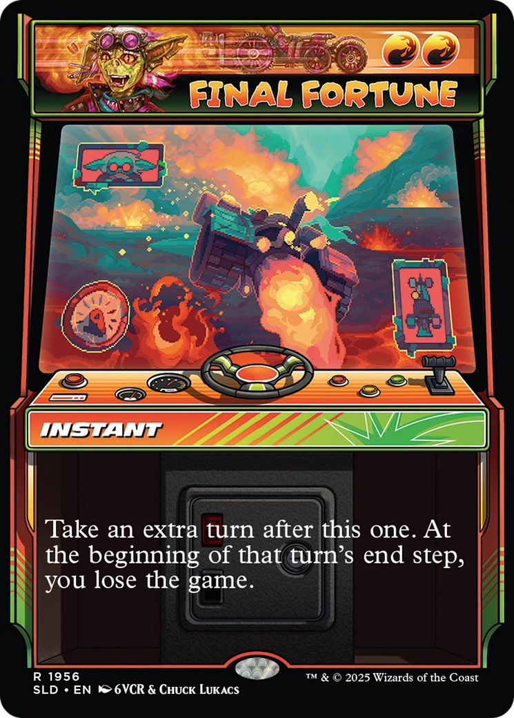 Final Fortune (Rainbow Foil) [Secret Lair Drop Series] | GnG Games