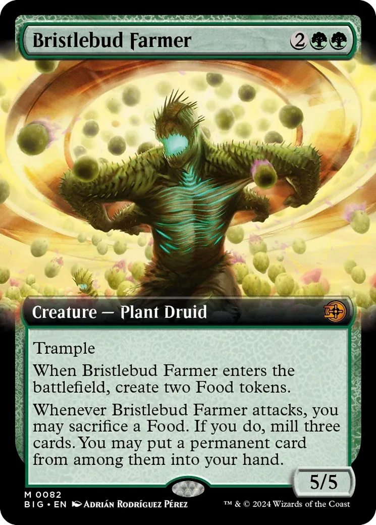 Bristlebud Farmer (Extended Art) [Outlaws of Thunder Junction: The Big Score] | GnG Games