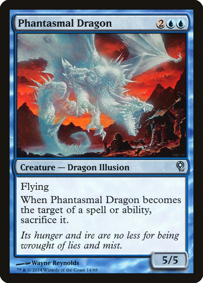 Phantasmal Dragon [Duel Decks: Jace vs. Vraska] | GnG Games