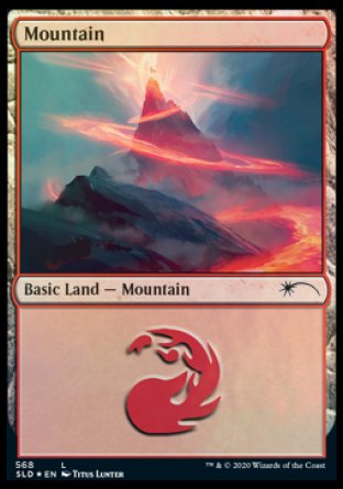 Mountain (Spellcasting) (568) [Secret Lair Drop Promos] | GnG Games