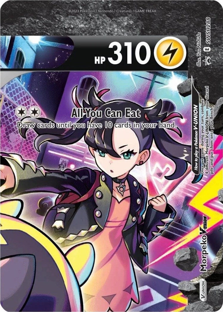 Morpeko V-Union (SWSH288) [Sword & Shield: Black Star Promos] | GnG Games