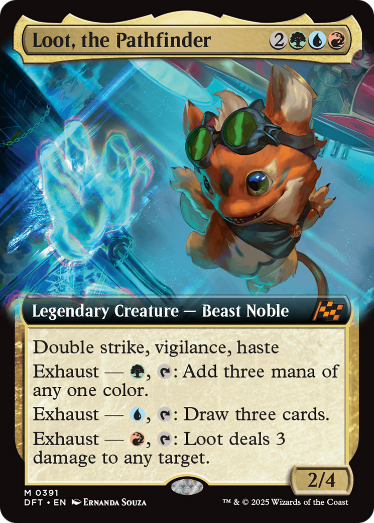 Loot, the Pathfinder (Extended Art) [Aetherdrift] | GnG Games