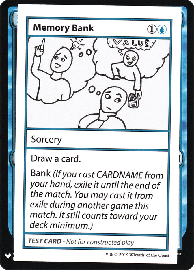 Memory Bank [Mystery Booster Playtest Cards] | GnG Games