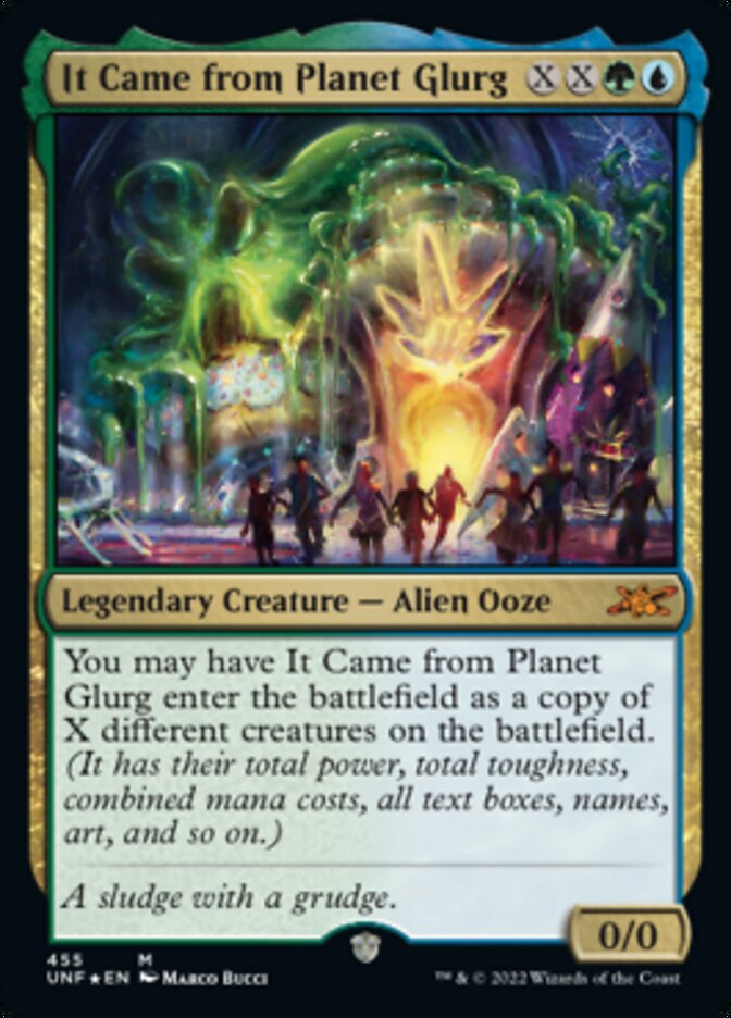 It Came from Planet Glurg (Galaxy Foil) [Unfinity] | GnG Games