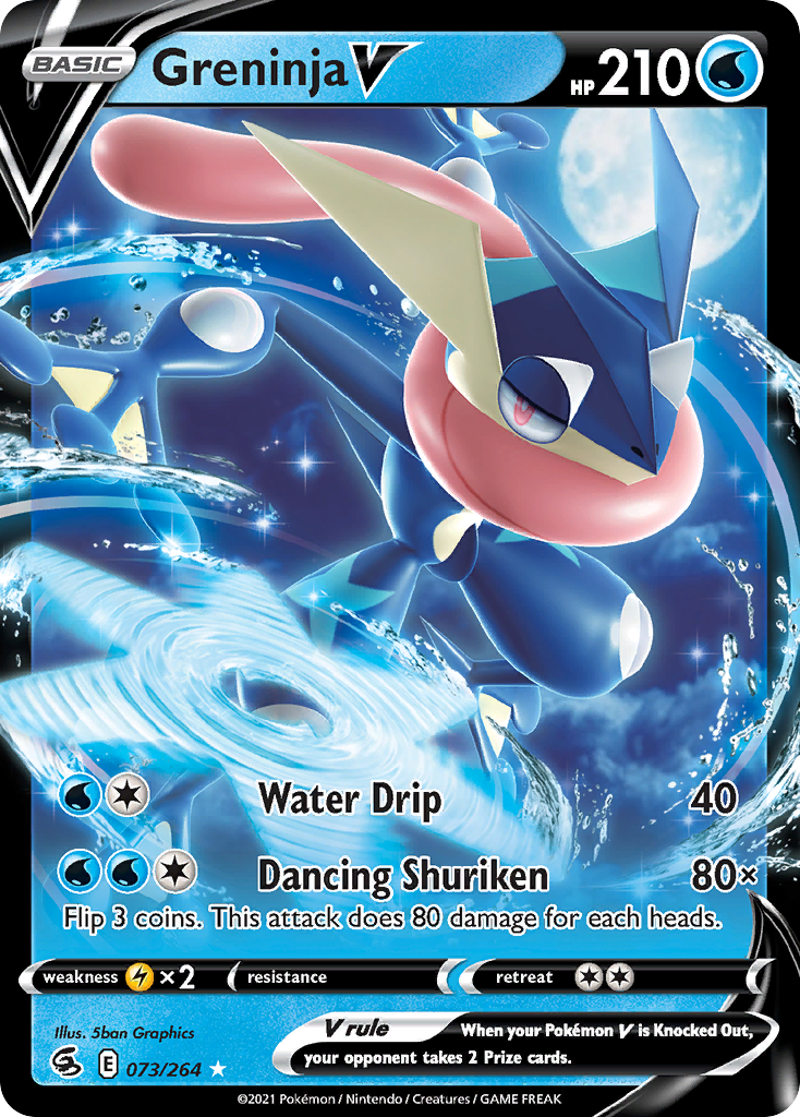 Greninja V (073/264) (Intro Deck) [Sword & Shield: Fusion Strike] | GnG Games