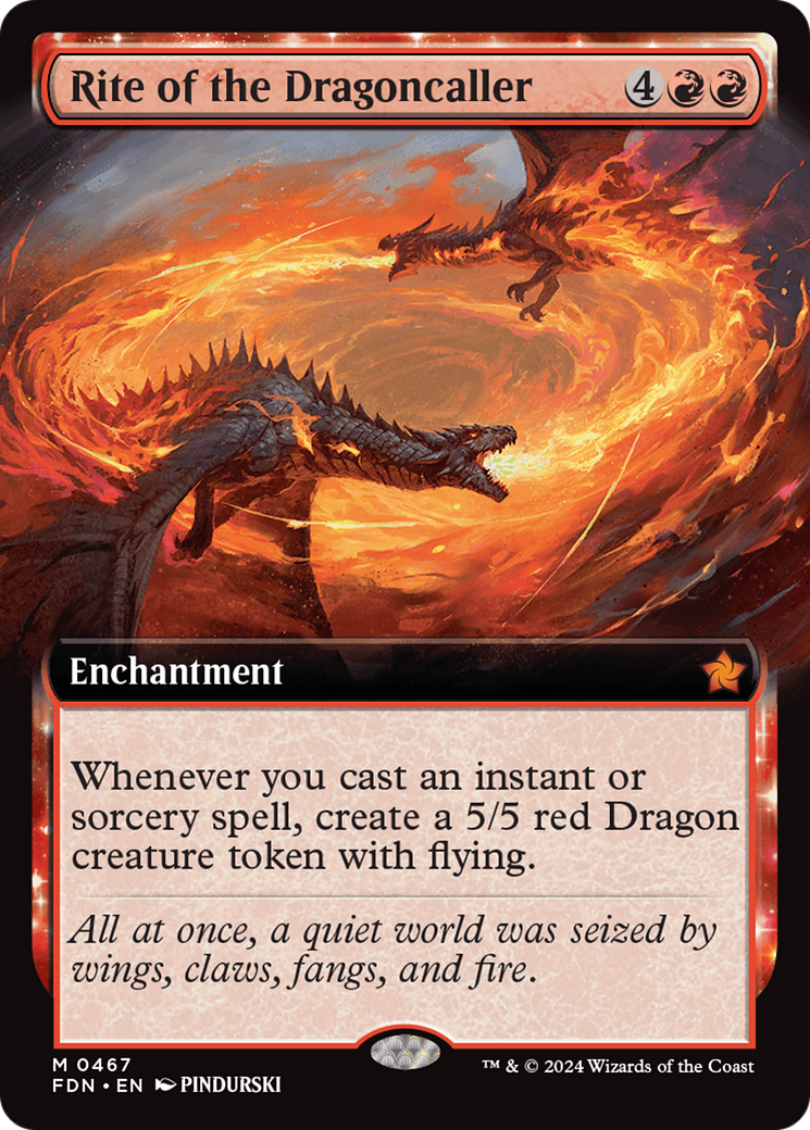 Rite of the Dragoncaller (Extended Art) [Foundations] | GnG Games