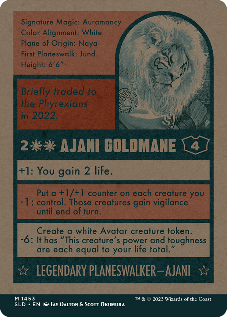 Ajani Goldmane [Secret Lair Drop Series] | GnG Games