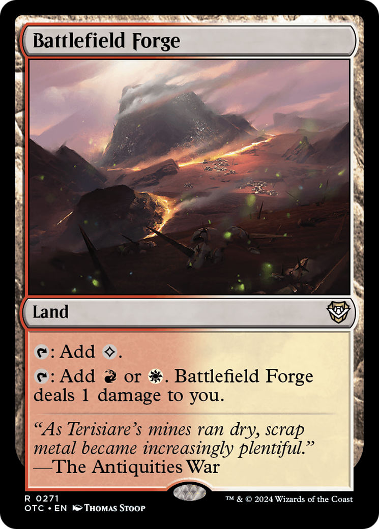Battlefield Forge [Outlaws of Thunder Junction Commander] | GnG Games