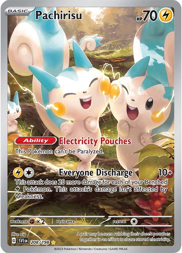 Pachirisu (208/198) [Scarlet & Violet: Base Set] | GnG Games