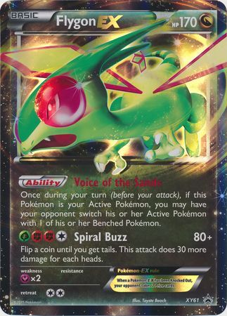 Flygon EX (XY61) (Jumbo Card) [XY: Black Star Promos] | GnG Games