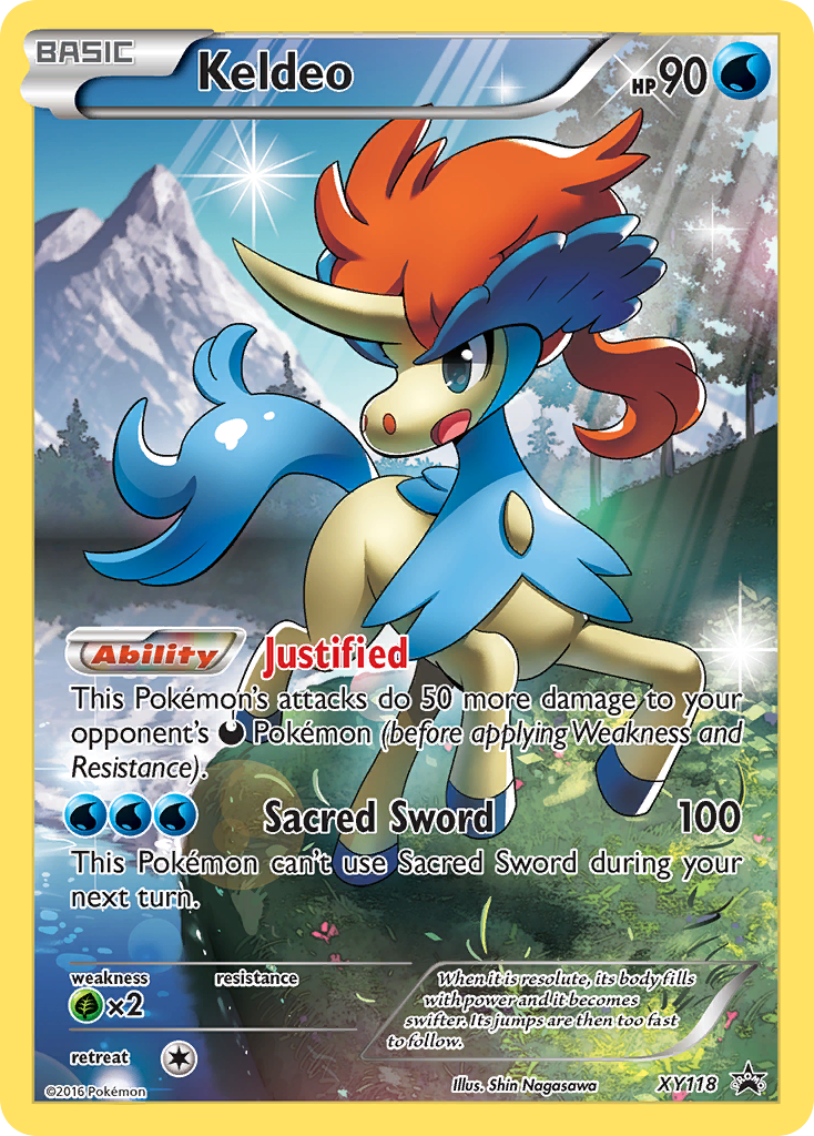 Keldeo (XY118) [XY: Black Star Promos] | GnG Games