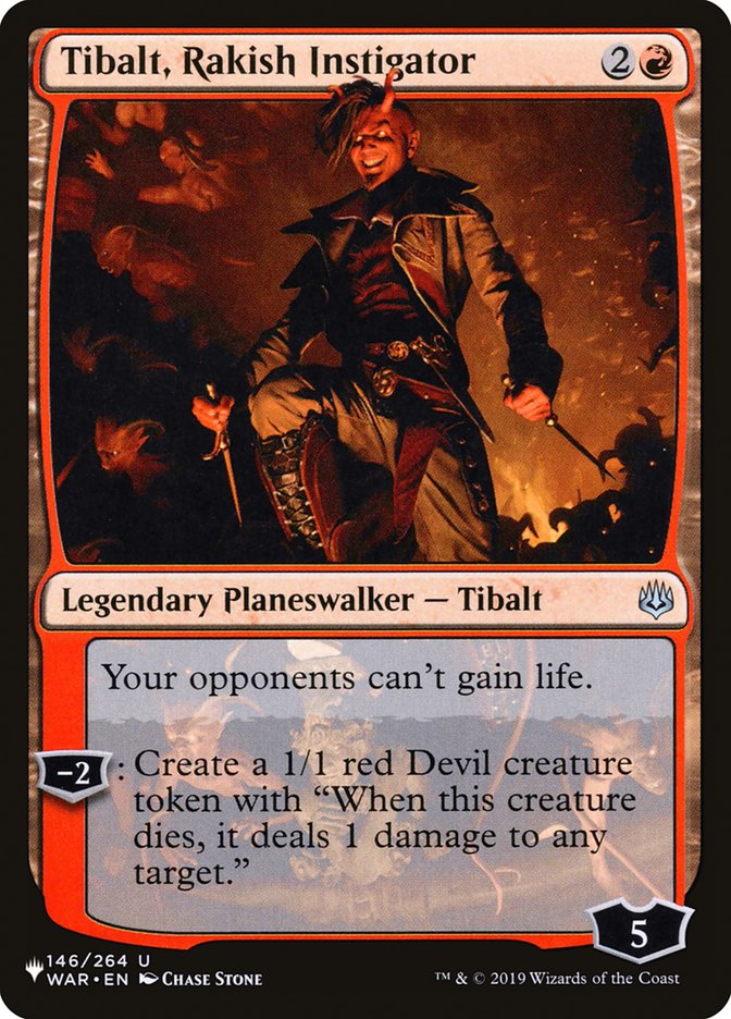 Tibalt, Rakish Instigator [The List] | GnG Games