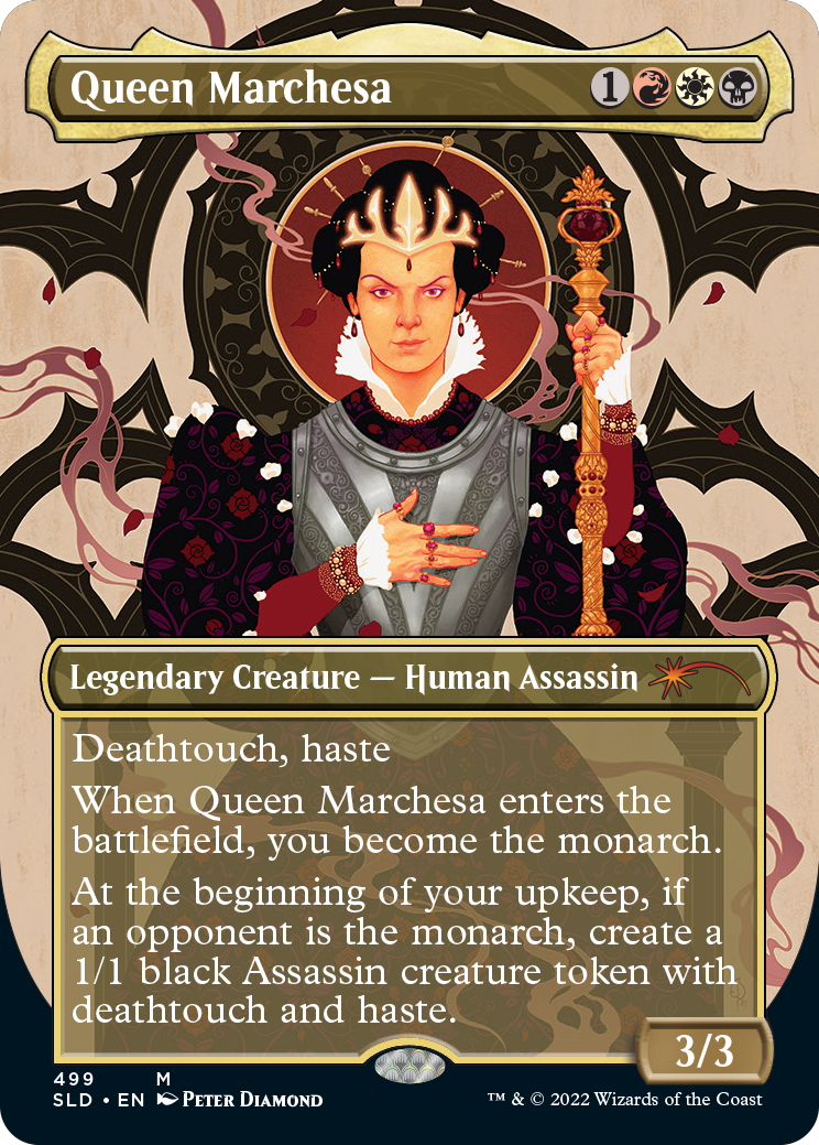 Queen Marchesa (Borderless) [Secret Lair Drop Series] | GnG Games