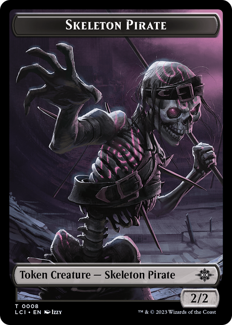 Skeleton Pirate Token [The Lost Caverns of Ixalan Tokens] | GnG Games