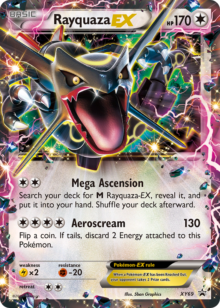 Rayquaza EX (XY69) (Shiny) [XY: Black Star Promos] | GnG Games