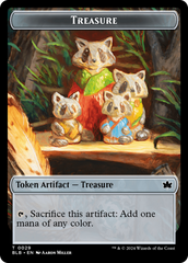 Squirrel // Treasure Double-Sided Token [Bloomburrow Tokens] | GnG Games