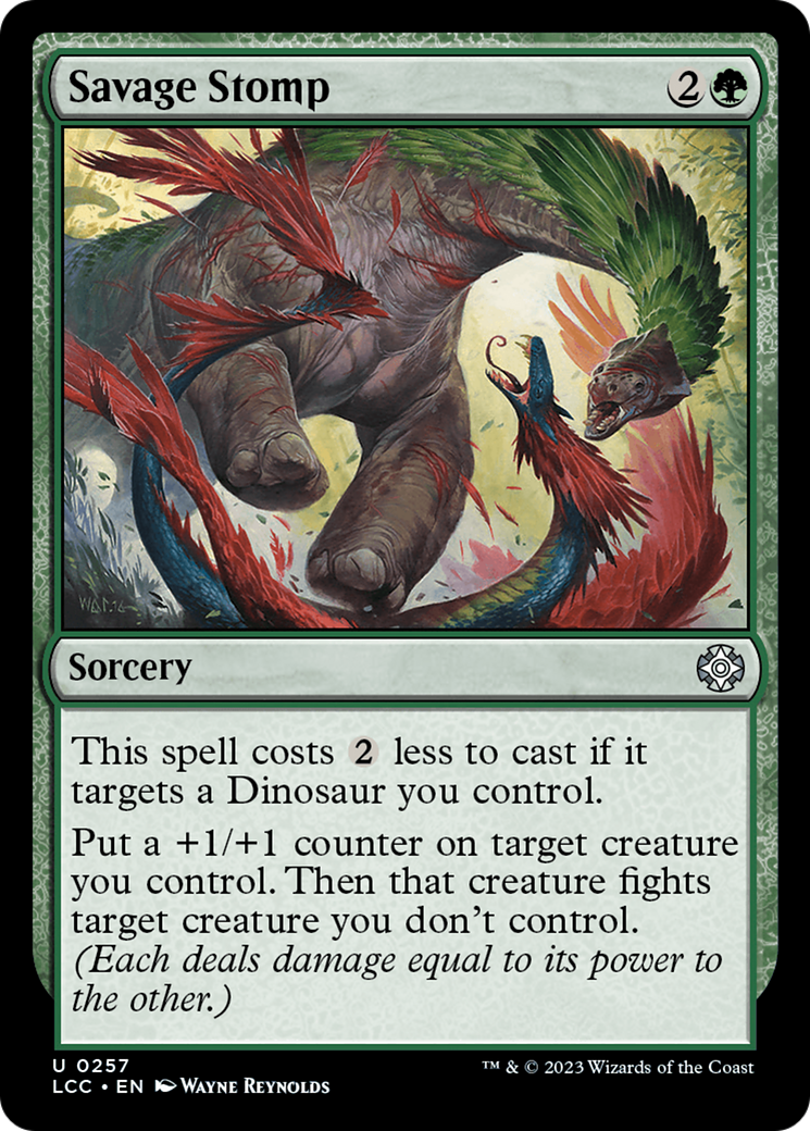 Savage Stomp [The Lost Caverns of Ixalan Commander] | GnG Games