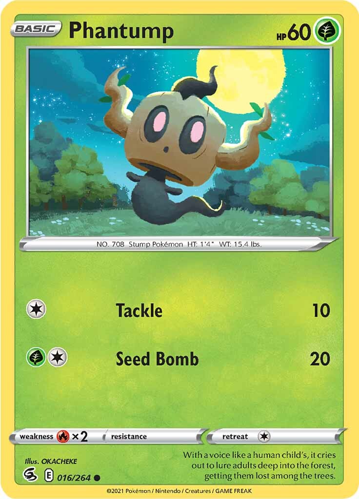 Phantump (016/264) [Sword & Shield: Fusion Strike] | GnG Games