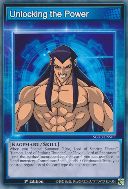 Unlocking the Power [SGX3-ENS07] Common | GnG Games