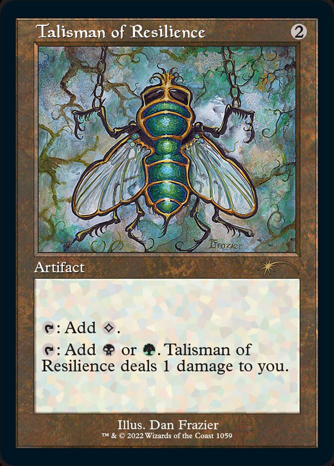 Talisman of Resilience (Foil Etched) [Secret Lair Drop Series] | GnG Games