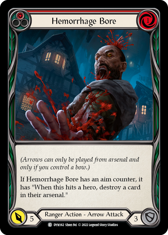 Hemorrhage Bore (Red) [DYN162] (Dynasty) | GnG Games