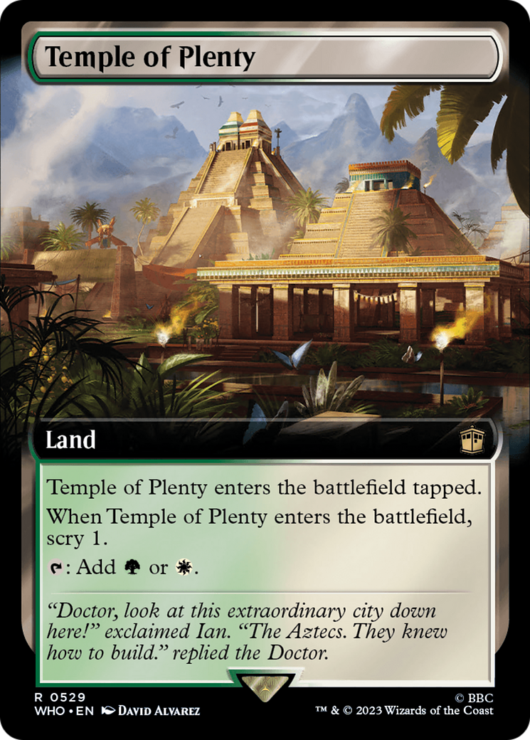 Temple of Plenty (Extended Art) [Doctor Who] | GnG Games