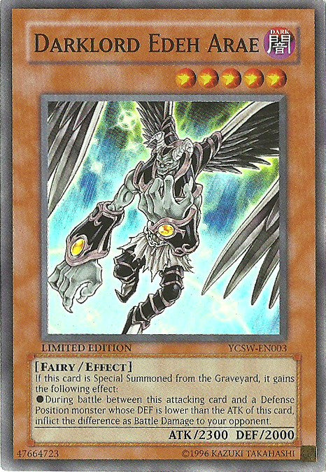 Darklord Edeh Arae [YCSW-EN003] Super Rare | GnG Games