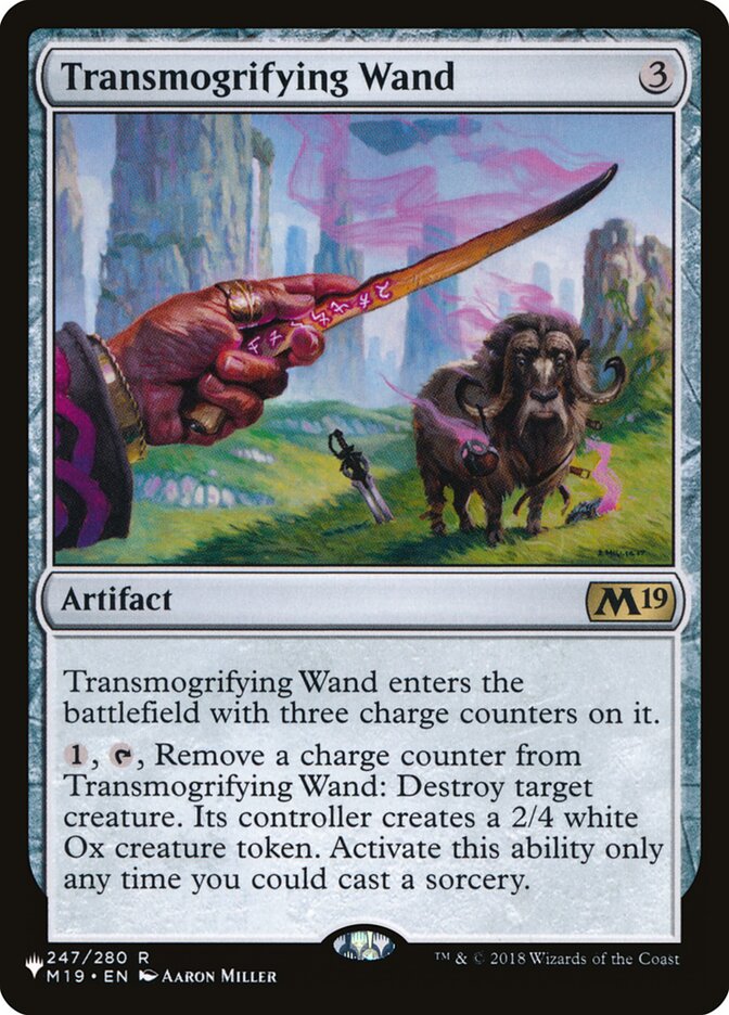 Transmogrifying Wand [The List] | GnG Games