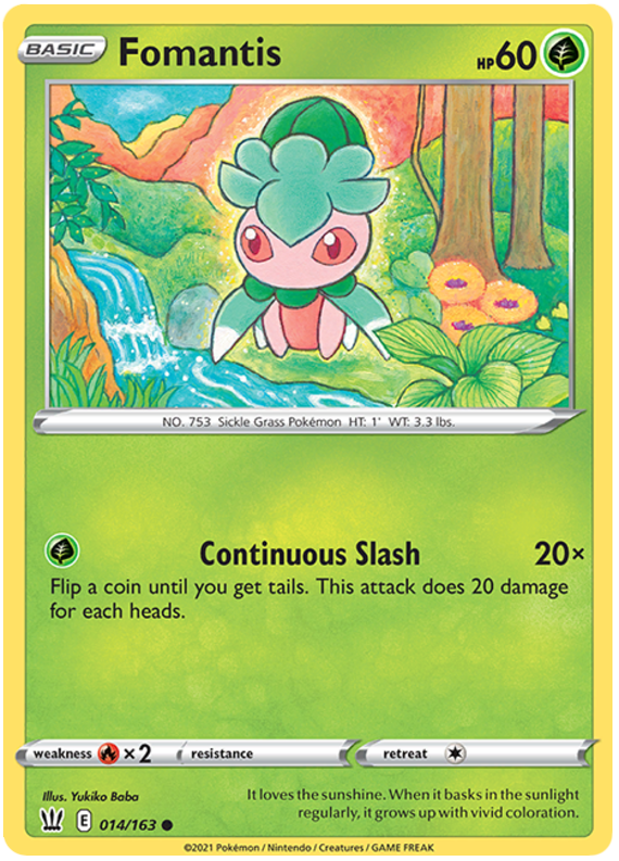 Fomantis (014/163) [Sword & Shield: Battle Styles] | GnG Games