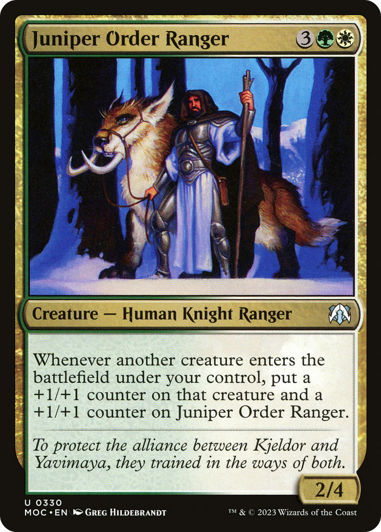 Juniper Order Ranger [March of the Machine Commander] | GnG Games