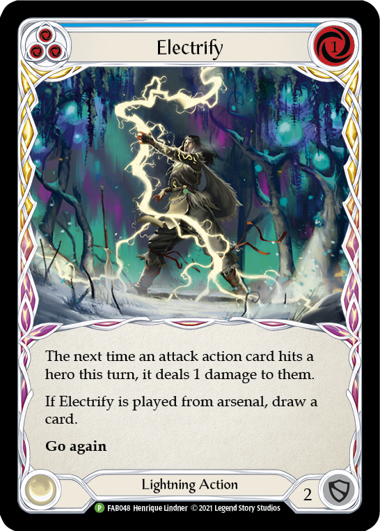 Electrify [FAB048] (Promo)  Rainbow Foil | GnG Games