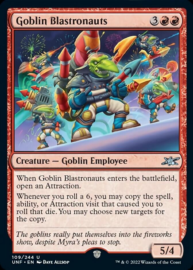Goblin Blastronauts [Unfinity] | GnG Games